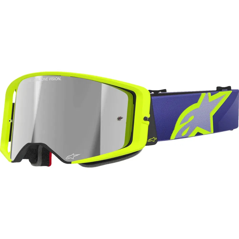 Lentes Supertech Corp - Lentes Supertech - Corp - Púrpura/Amarillo - Lente de espejo plateada