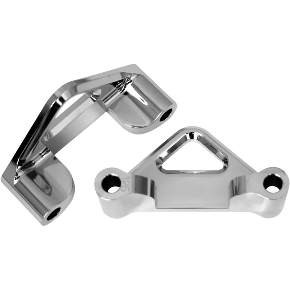 Espaciadores de Salpicadera Trasera Accutronix Cromo 1.25" x 5.5"