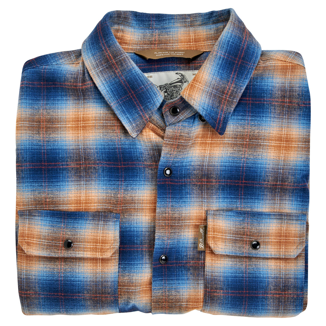 Camisa de franela Biltwell HI Test - Baja