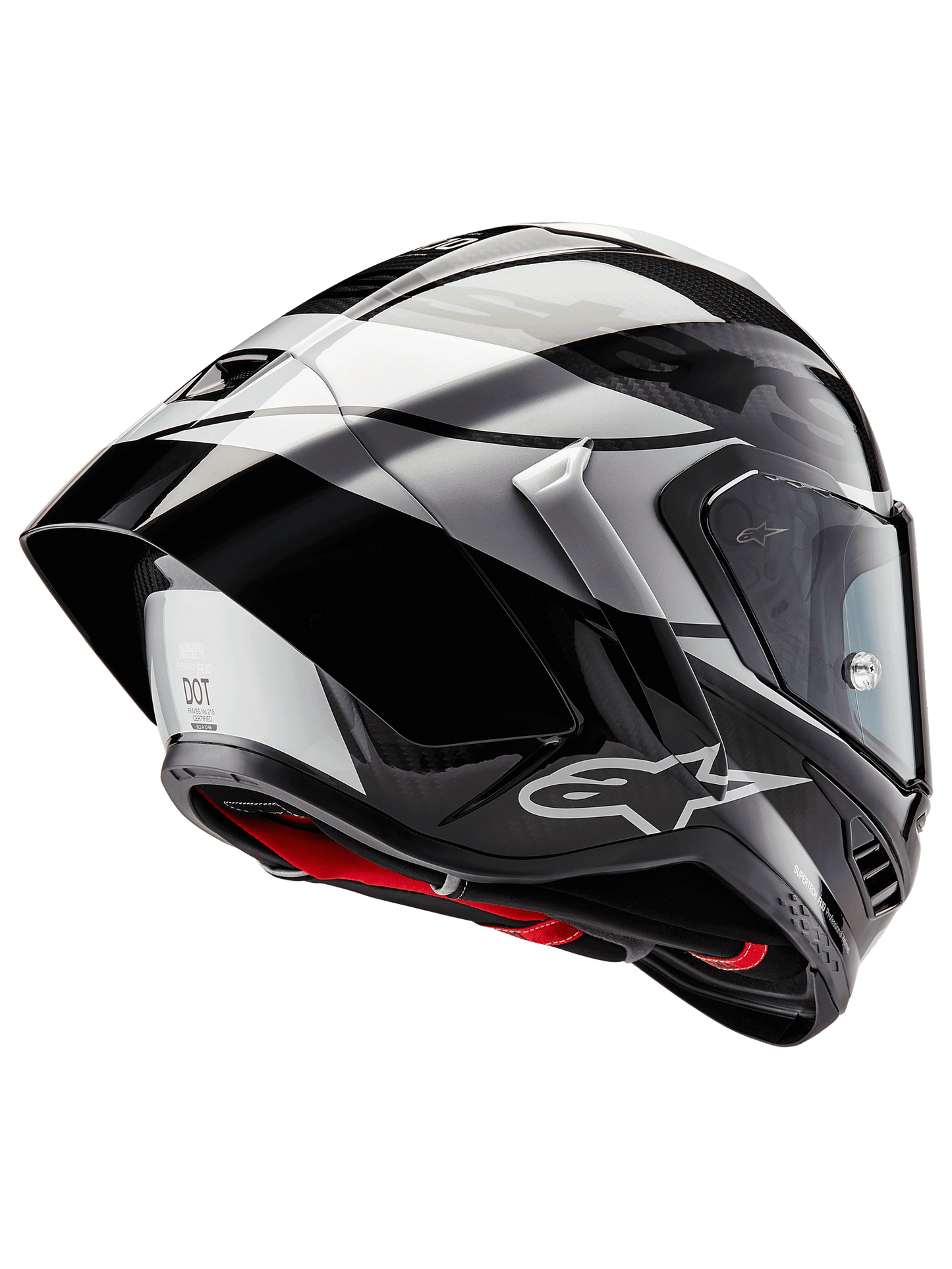 Casco Supertech R10 - Team - Element Carbono/Plata/Negro
