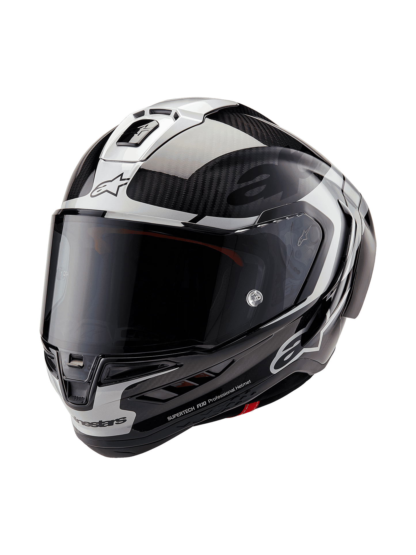 Casco Supertech R10 - Team - Element Carbono/Plata/Negro