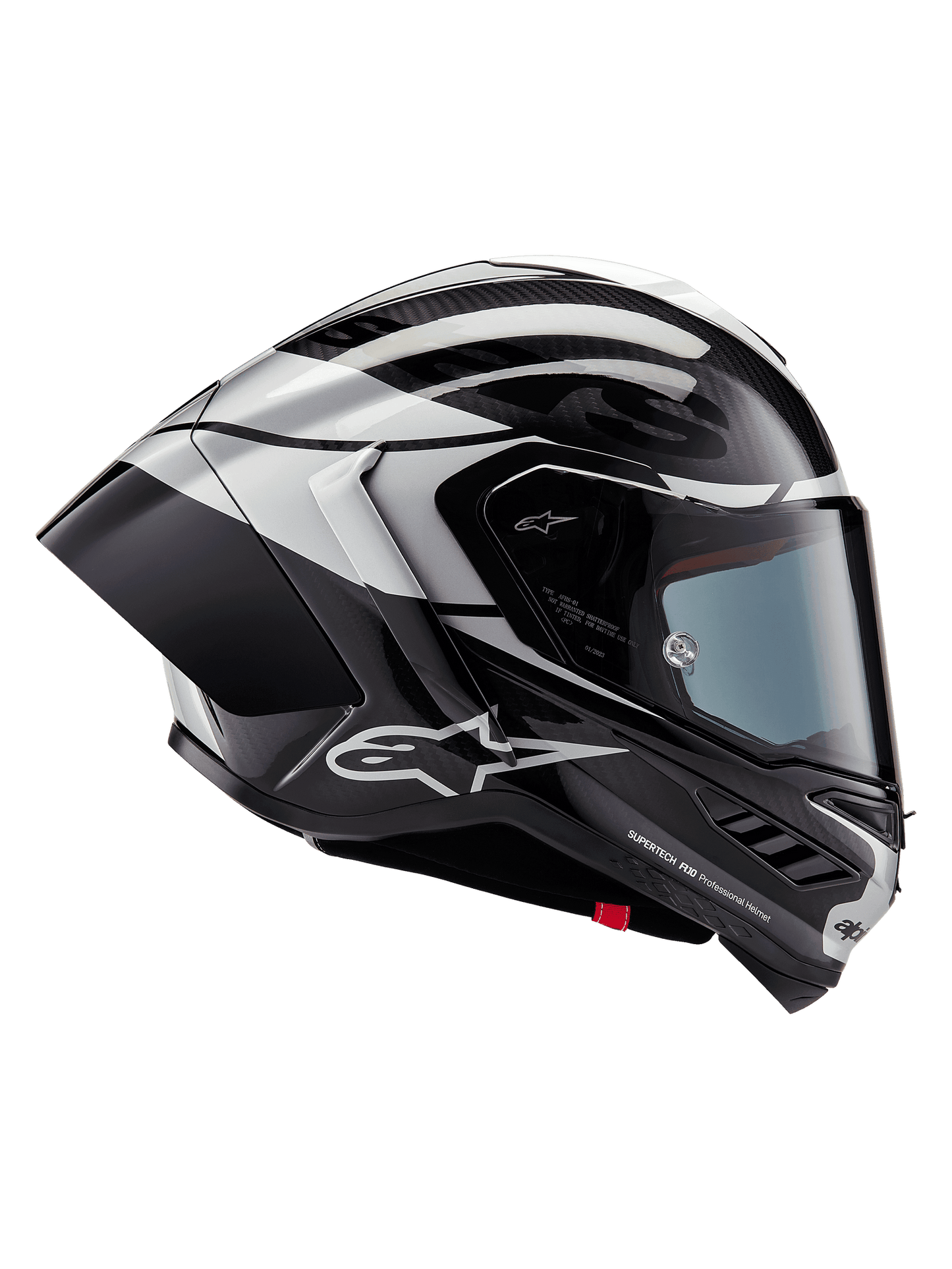 Casco Supertech R10 - Team - Element Carbono/Plata/Negro