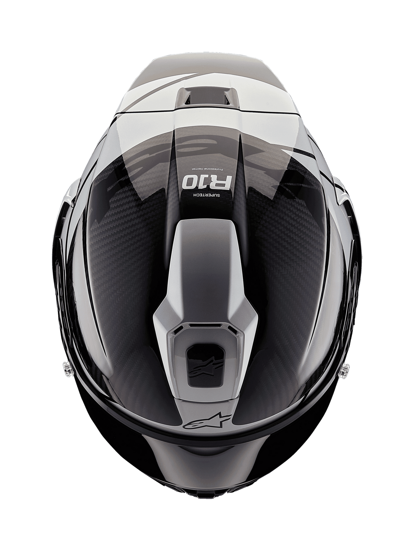 Casco Supertech R10 - Team - Element Carbono/Plata/Negro