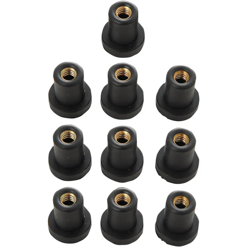 Nut Well (8099)1/4-20 10Pk