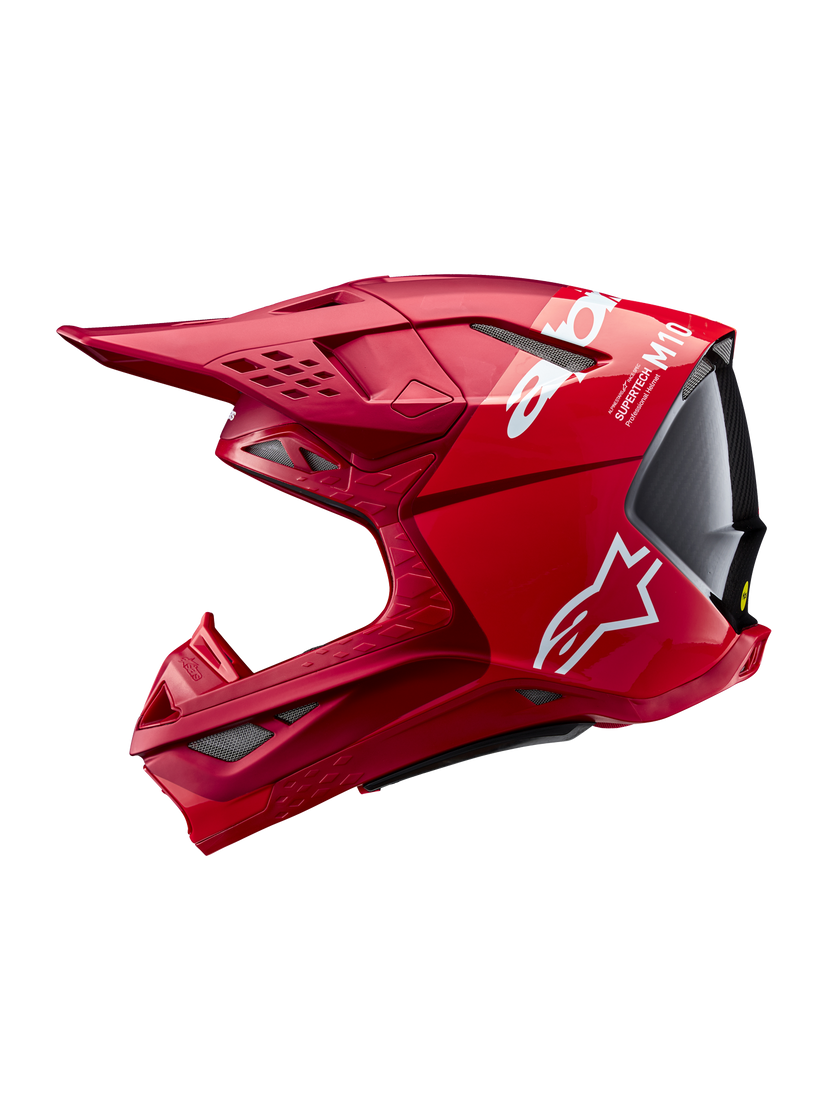 Casco Alpinestars Supertech M10 Flood MIPS - rojo