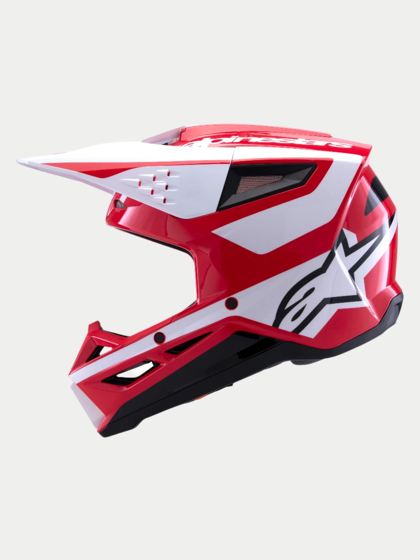 Casco Alpinestars SM3 Heat - Rojo/Blanco/Negro