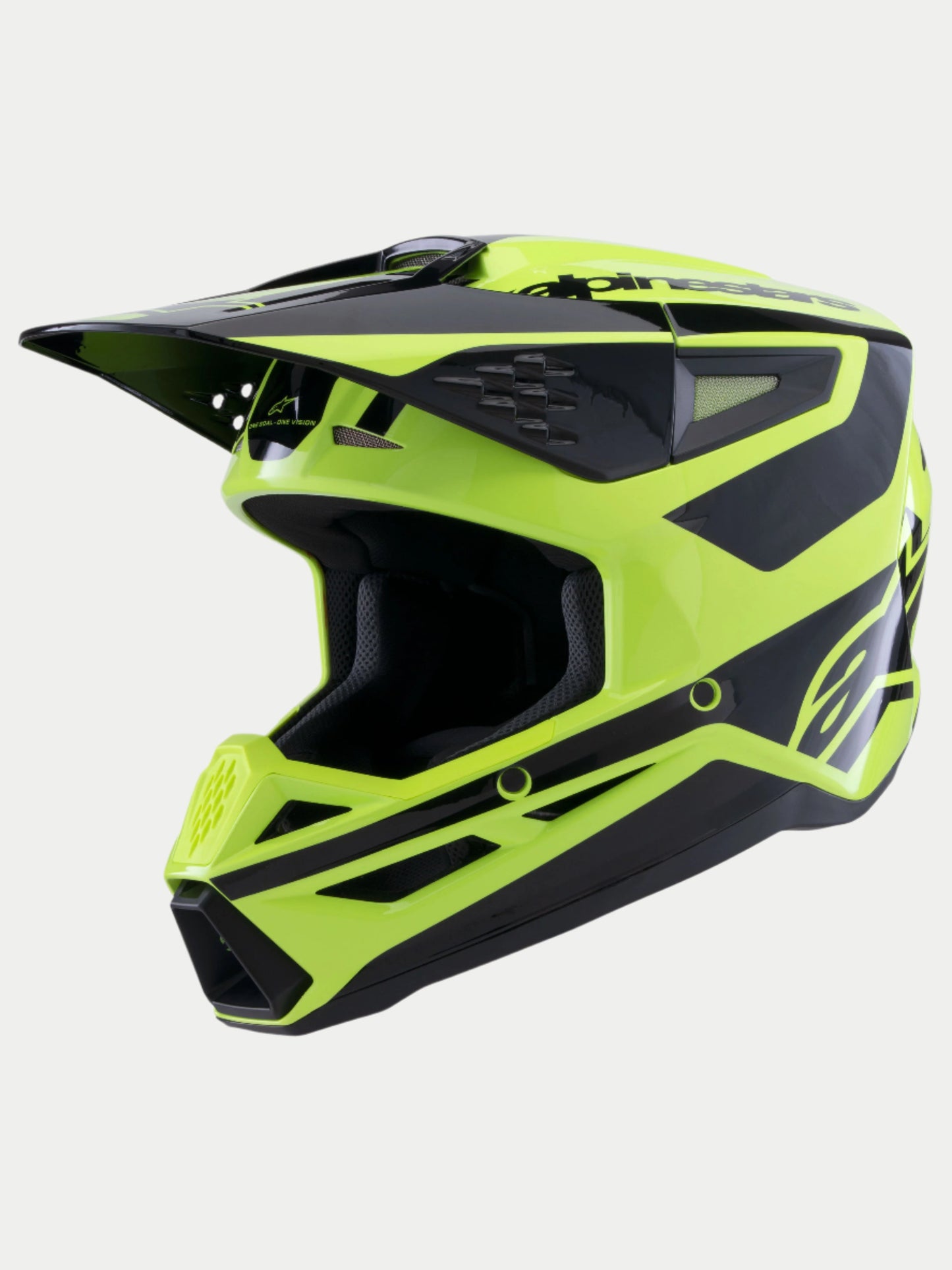 Casco SM3 Heat - Amarillo Fluo Brillo/Negro