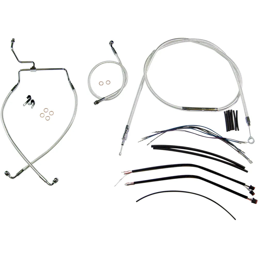 Kit de instalación de manillar de diseñador Sterling Chromite II® - Kit de instalación de manillar de diseñador Sterling Chromite II® - 15"-17" - FLHR '14-'15