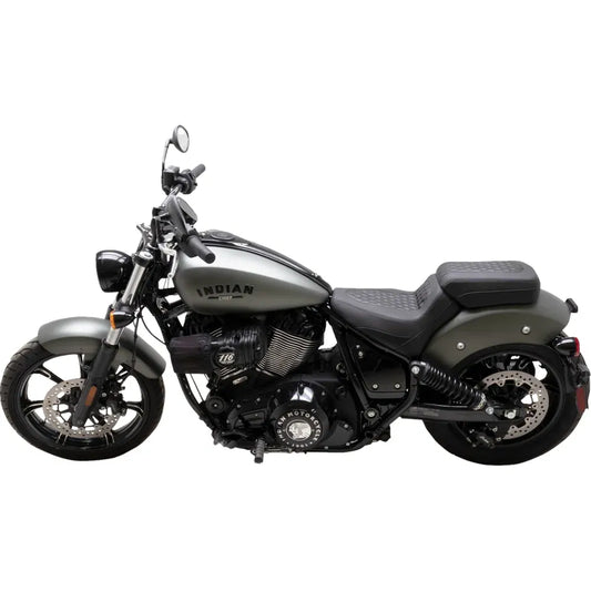 Asiento individual con respaldo cuadrado