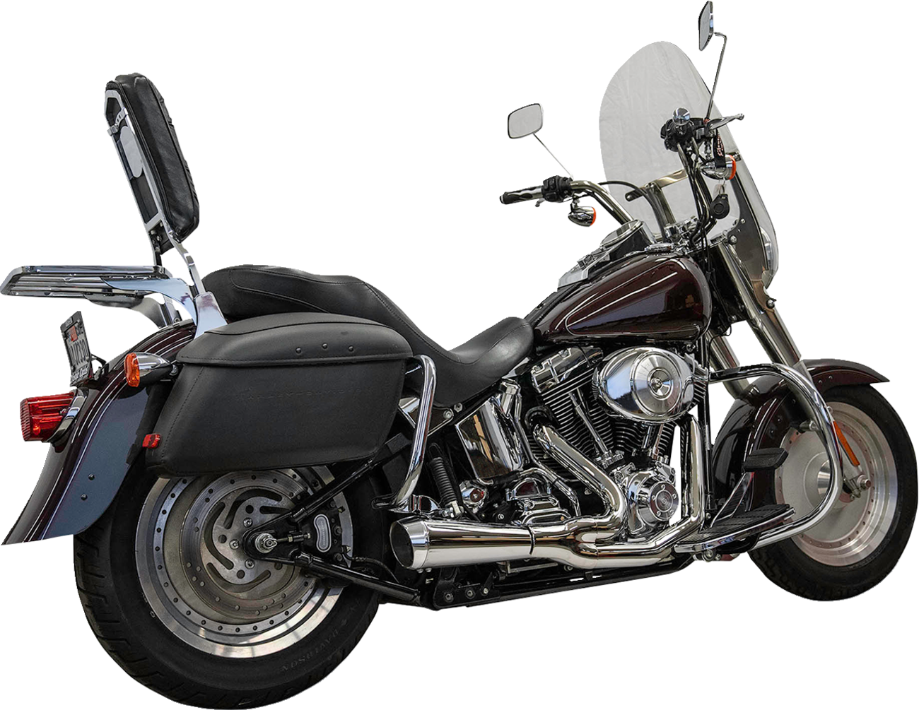 Sistema de escape Ripper 2 en 1 - Sistema de escape Ripper 2 en 1 - Corto - Cromado - Softails Twin Cam