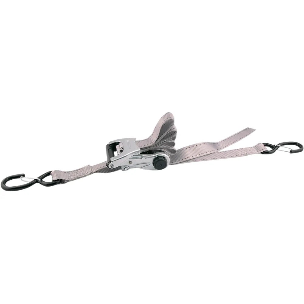 Ratchet Tie-Down - 1.35" x 12' - Gray