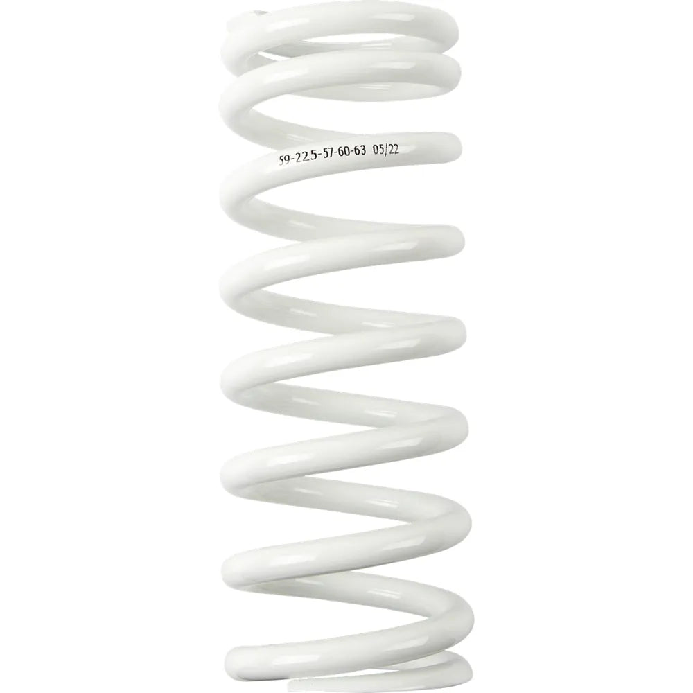 Resorte de choque - Resorte de choque - 59 mm OD - 57/60/63 n/mm - Blanco