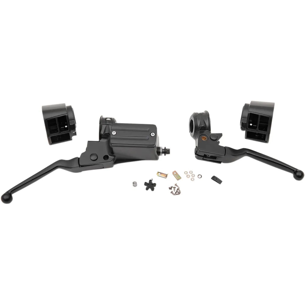 Handlebar Controls - 11/16" Master Cylinder - '84 - '95 - Black