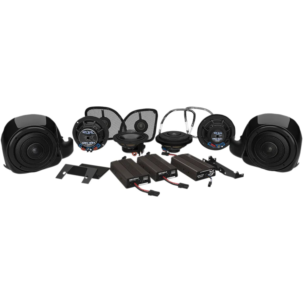 900 Watt 6-Speaker Complete Amplified Kit