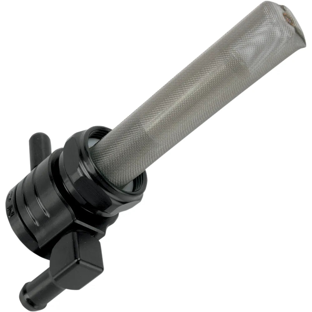 Downward Petcock - Black - 22mm