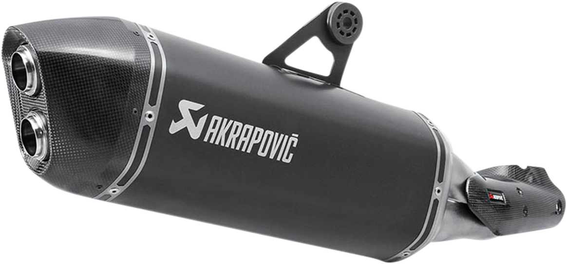 Escape Akrapovic - Muffler - Black - R1200GS/Adventure
