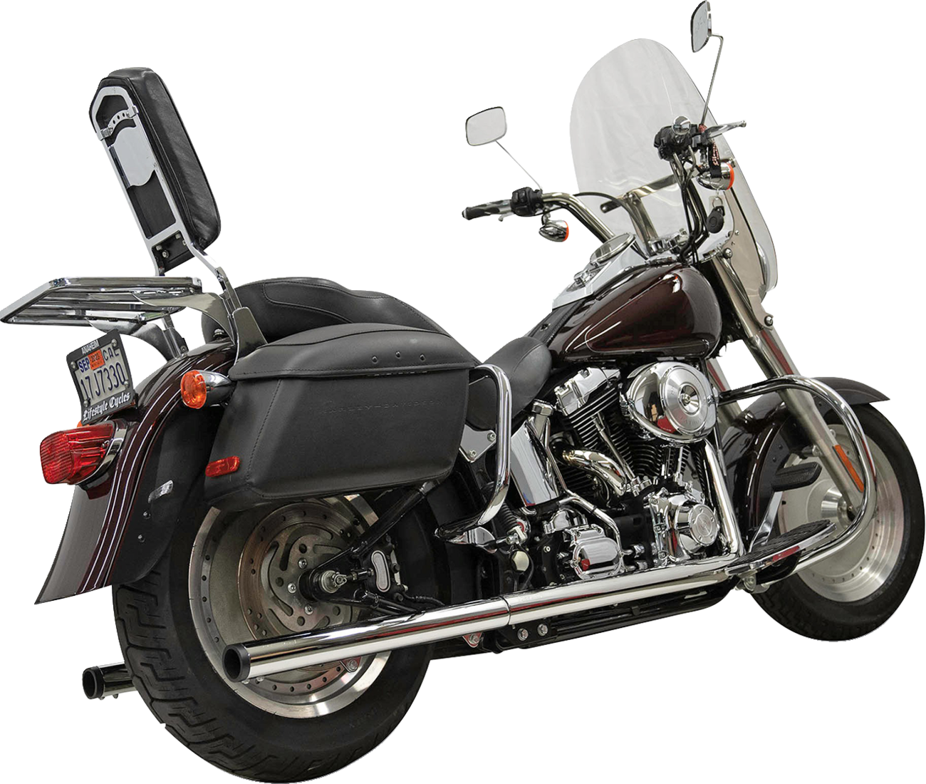 Sistema de escape 2 en 2 True Dual Drag Pipe - Sistema de escape 2 en 2 True Dual Drag Pipe - Cromado - Twin Cam - Softail
