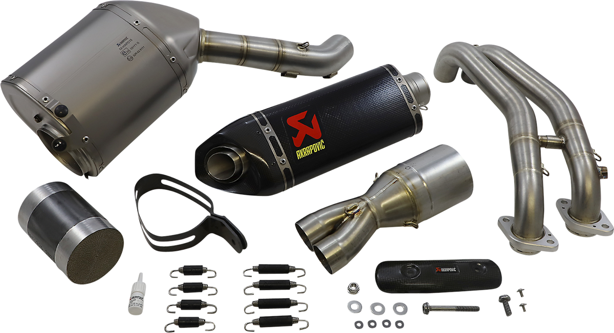 Escape Akrapovic - Racing Line Complete Exhaust - Carbon Fiber