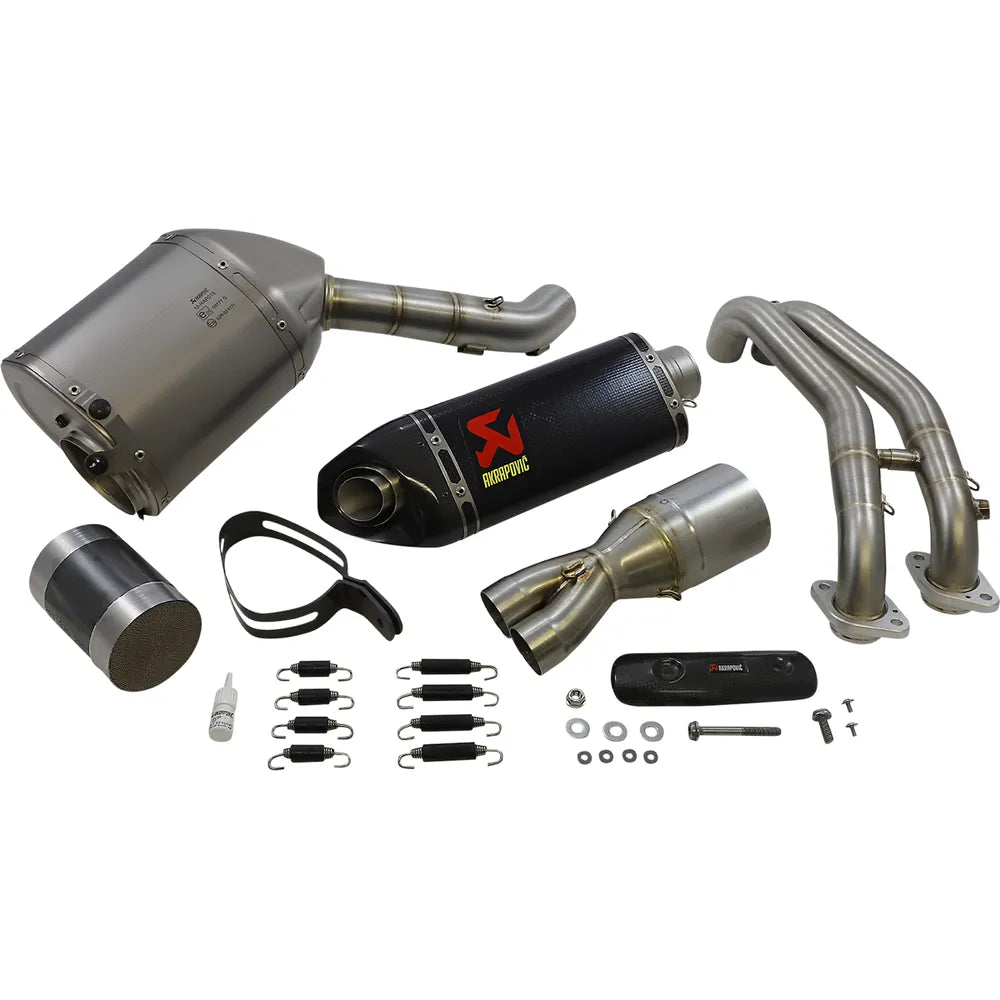 Escape Akrapovic - Racing Line Complete Exhaust - Carbon Fiber