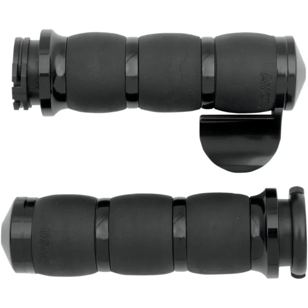 Empuñaduras de aire de terciopelo de 3 anillos