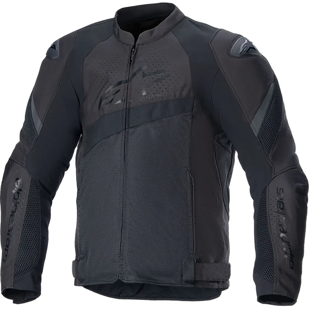 Chamarra t-gp plus r v4 airflow negro/negro
