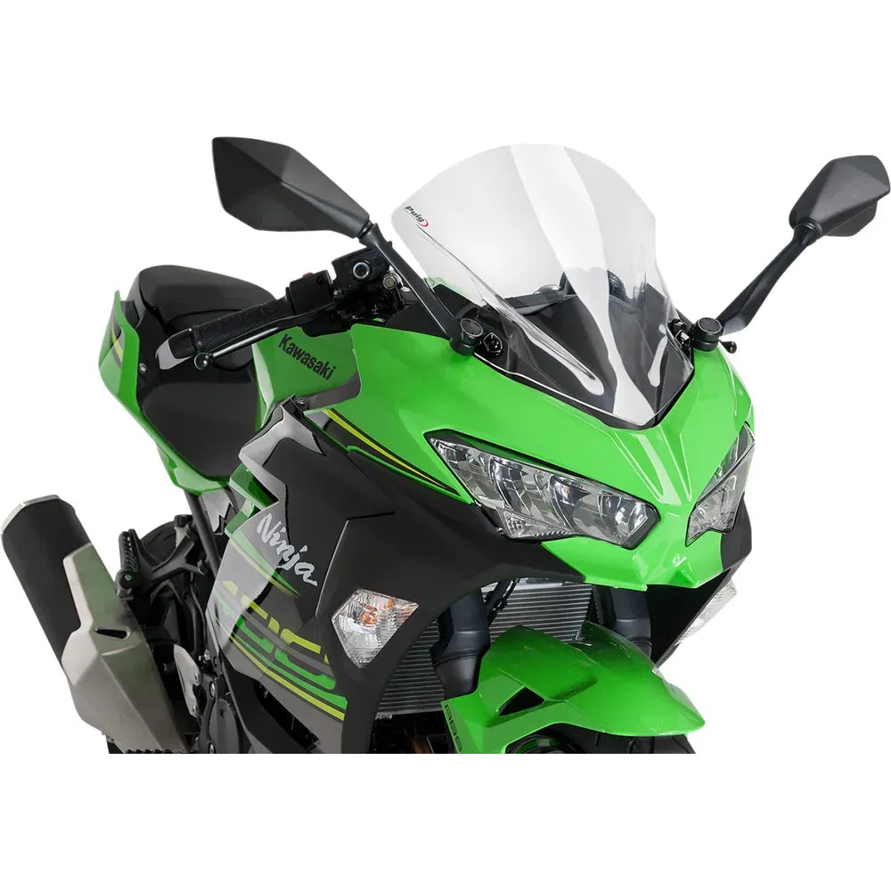 Parabrisas Z-Racing - Parabrisas de carrera - 15-3/4" - Transparente - Kawasaki