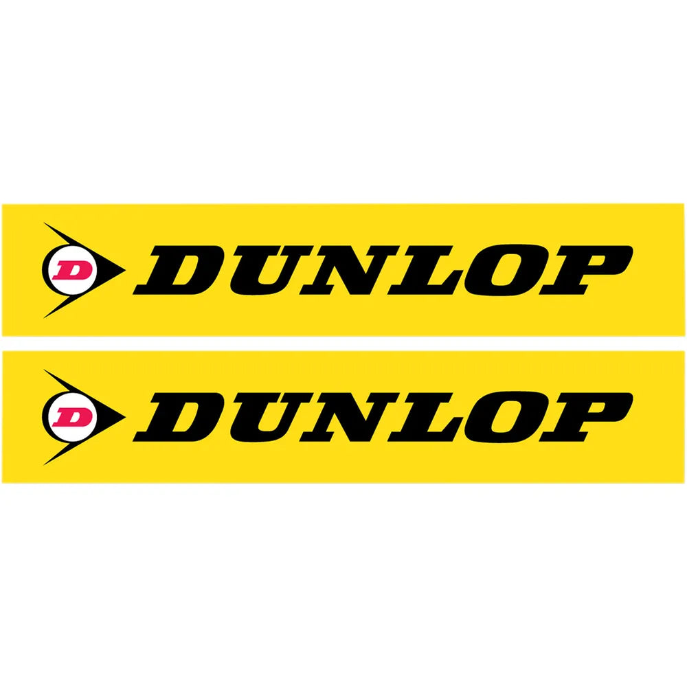 FX Swingarm Sticker - Dunlop - Yellow