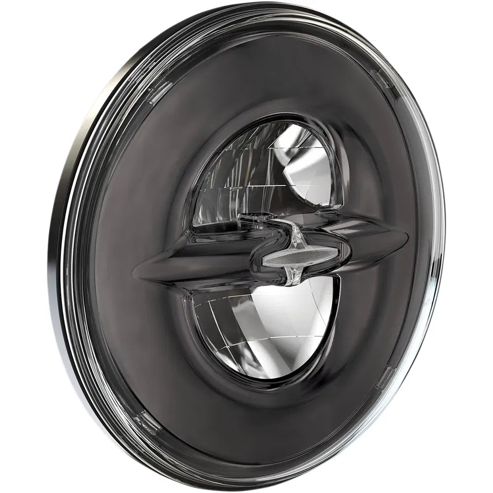 7" Reflector-Style Headlight - Black