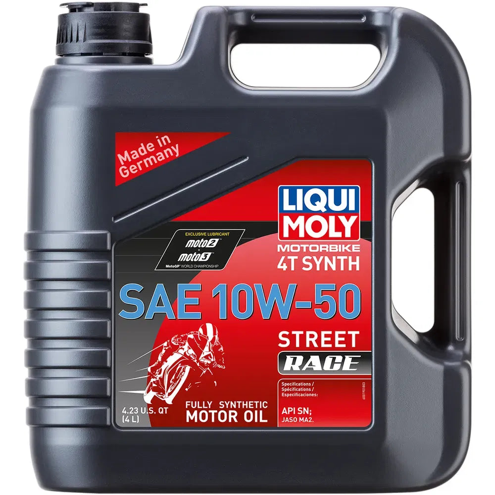Street Race Synthetic 4T Oil - 10W-50 - 4 L