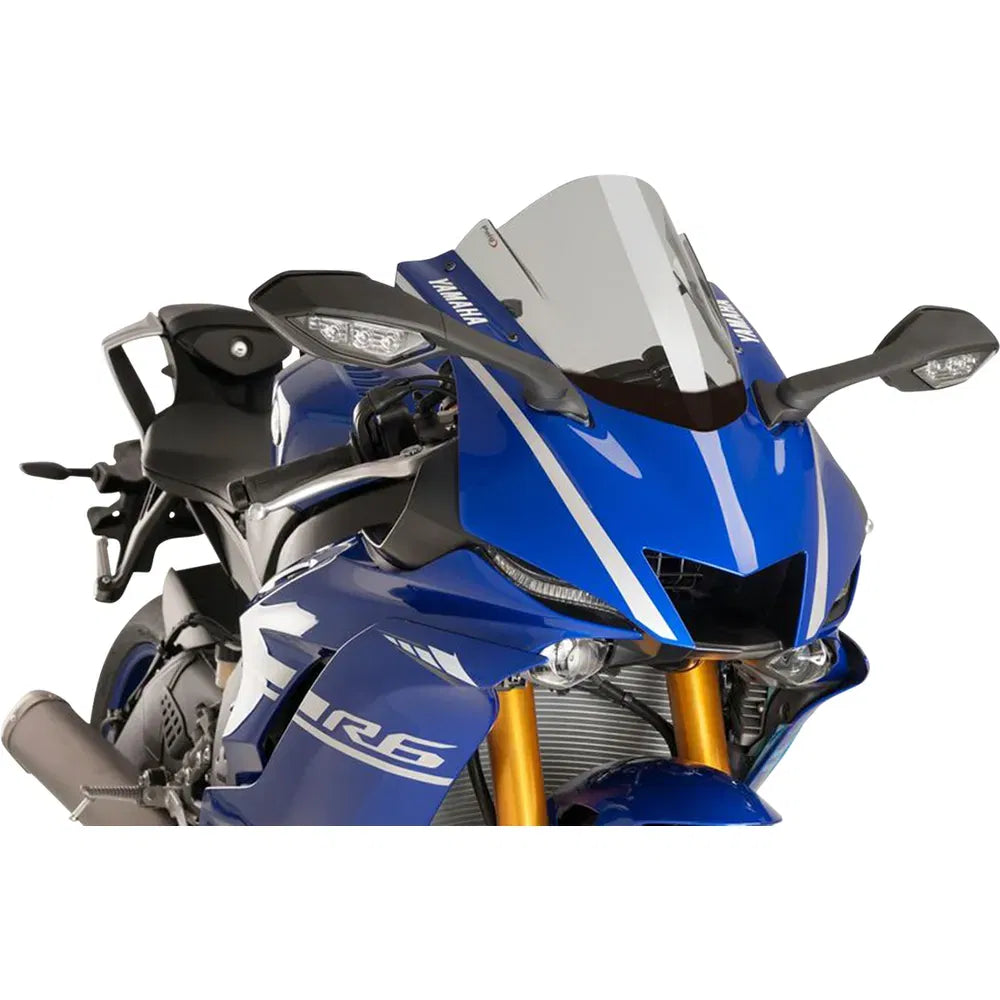 Parabrisas Z-Racing - Parabrisas de carrera - 14-1/4" - Ahumado - Yamaha