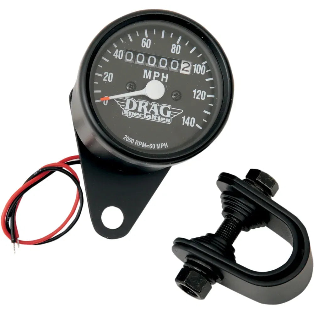 Mini velocímetro mecánico de 2,4"