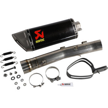 Escape Akrapovic - Muffler - Titanium/Carbon Fiber