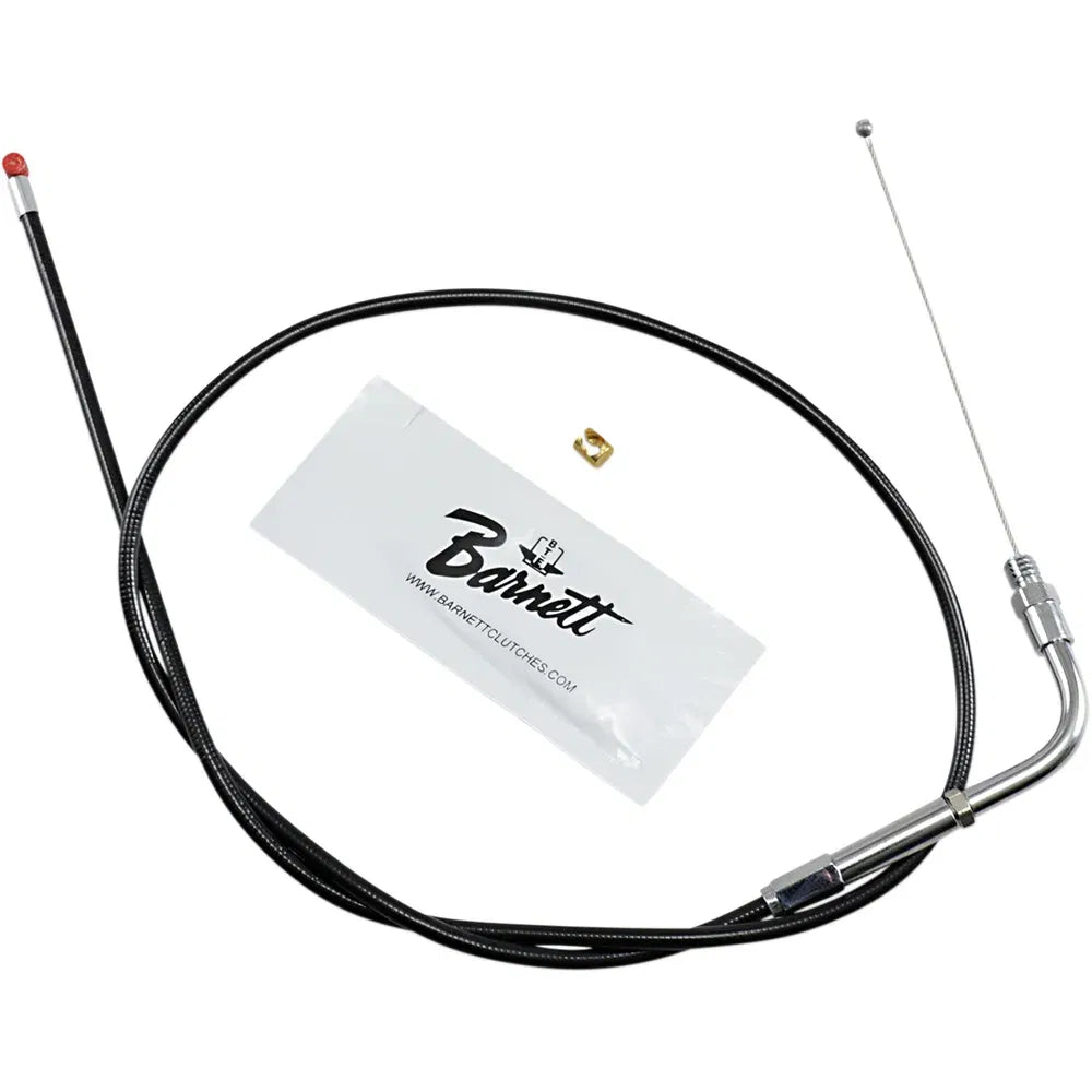 Cable de acelerador/ralentí de vinilo negro