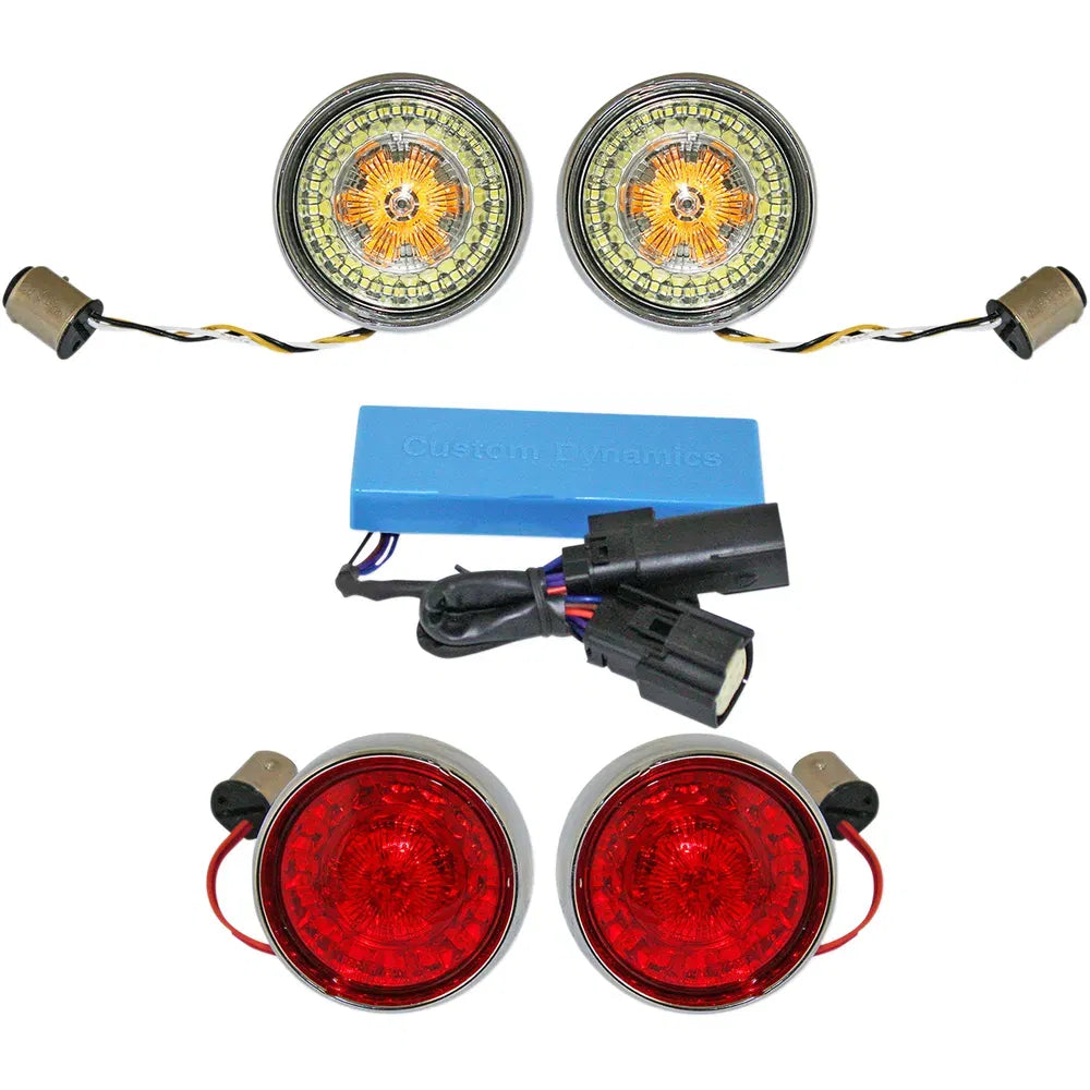 Full Bullet Turn Signal Conversion Kit - Chrome