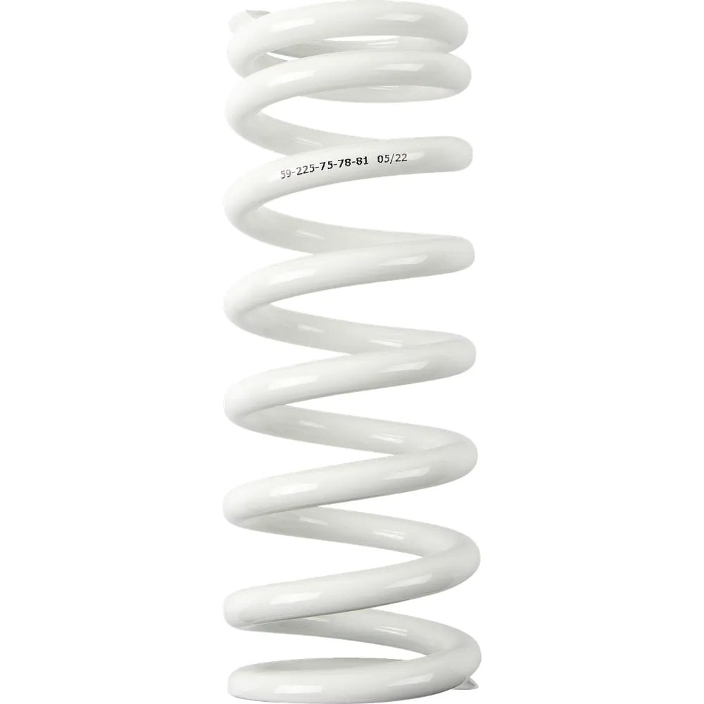 Resorte de choque - Resorte de choque - 59 mm OD - 75/78/81 n/mm - Blanco