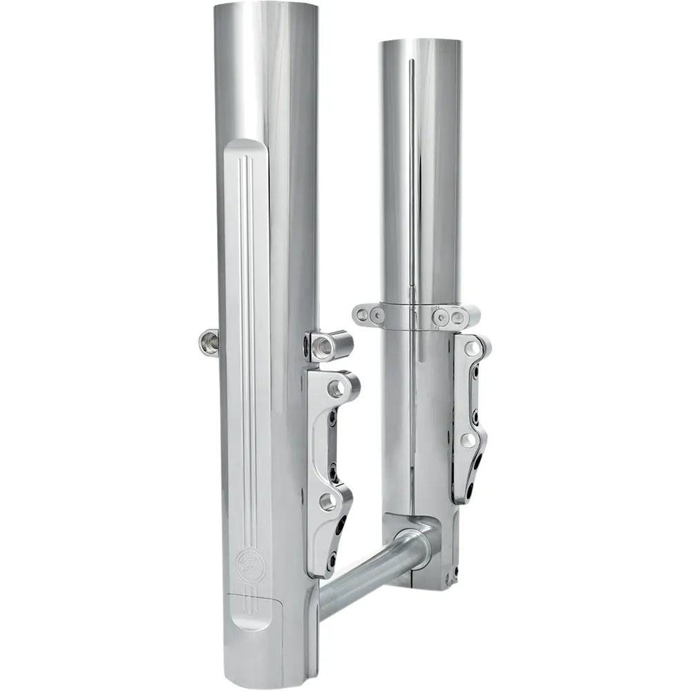 Lower Fork Leg Kit - Dual Disc - Chrome - '14-'20 FL