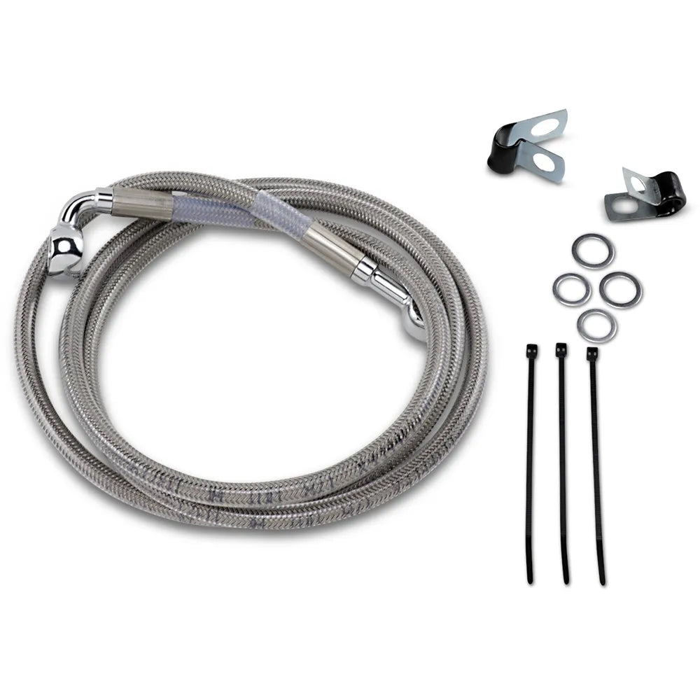 Línea de Freno Delantero de 4" de Acero Inoxidable