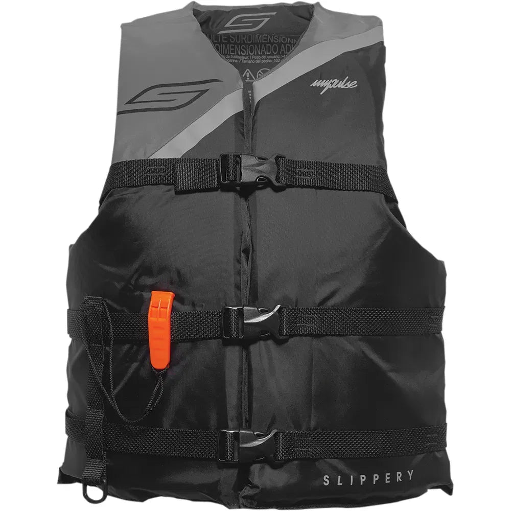 Impulse Vest - Black/Charcoal - Super L
