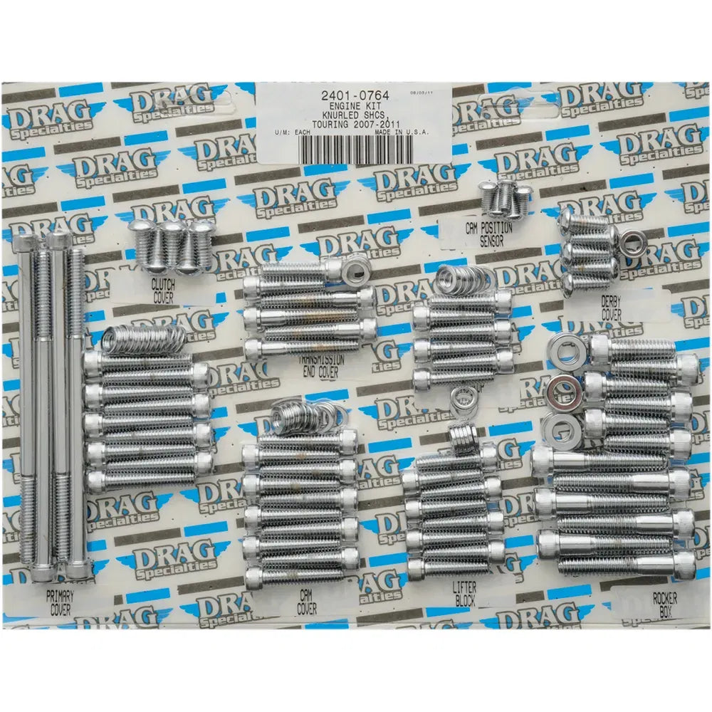 Kit de Tornillos Moleteados para Motor