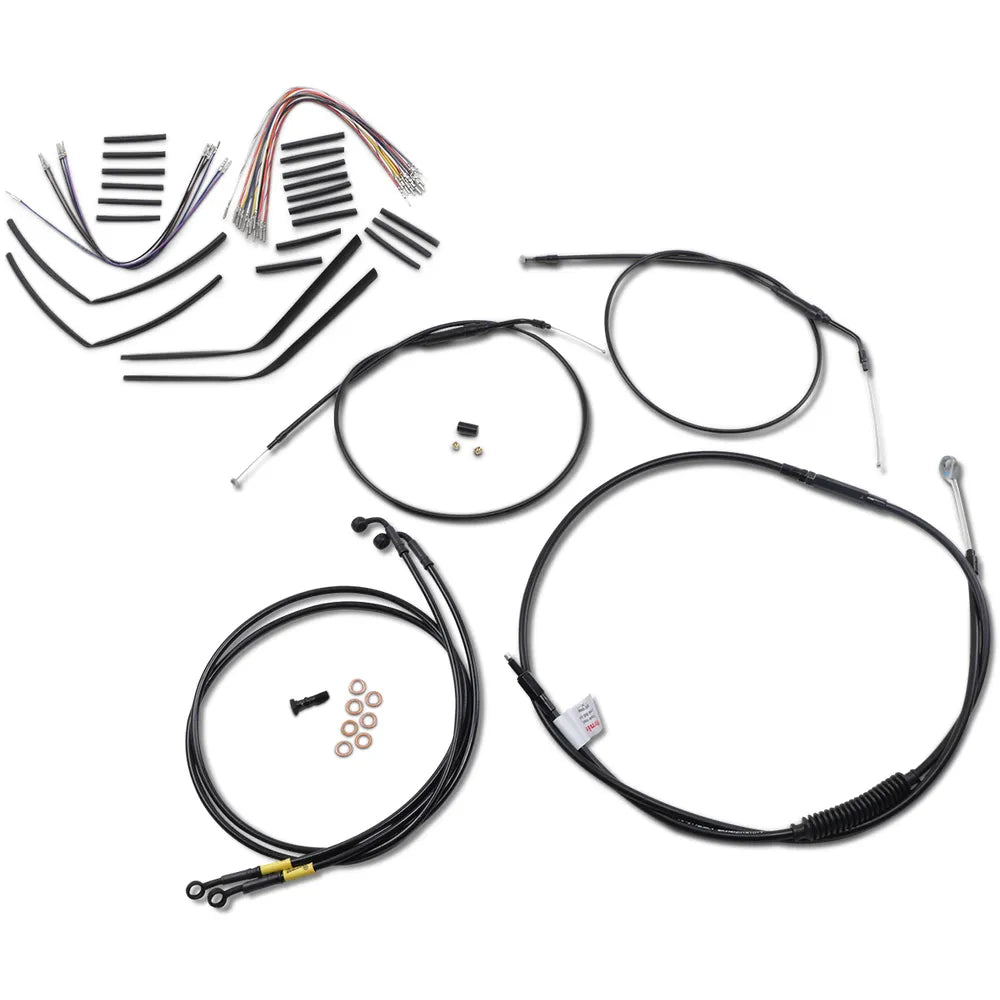 Juego de Controles Cuelga Monos 14" Burly Brand3971814539