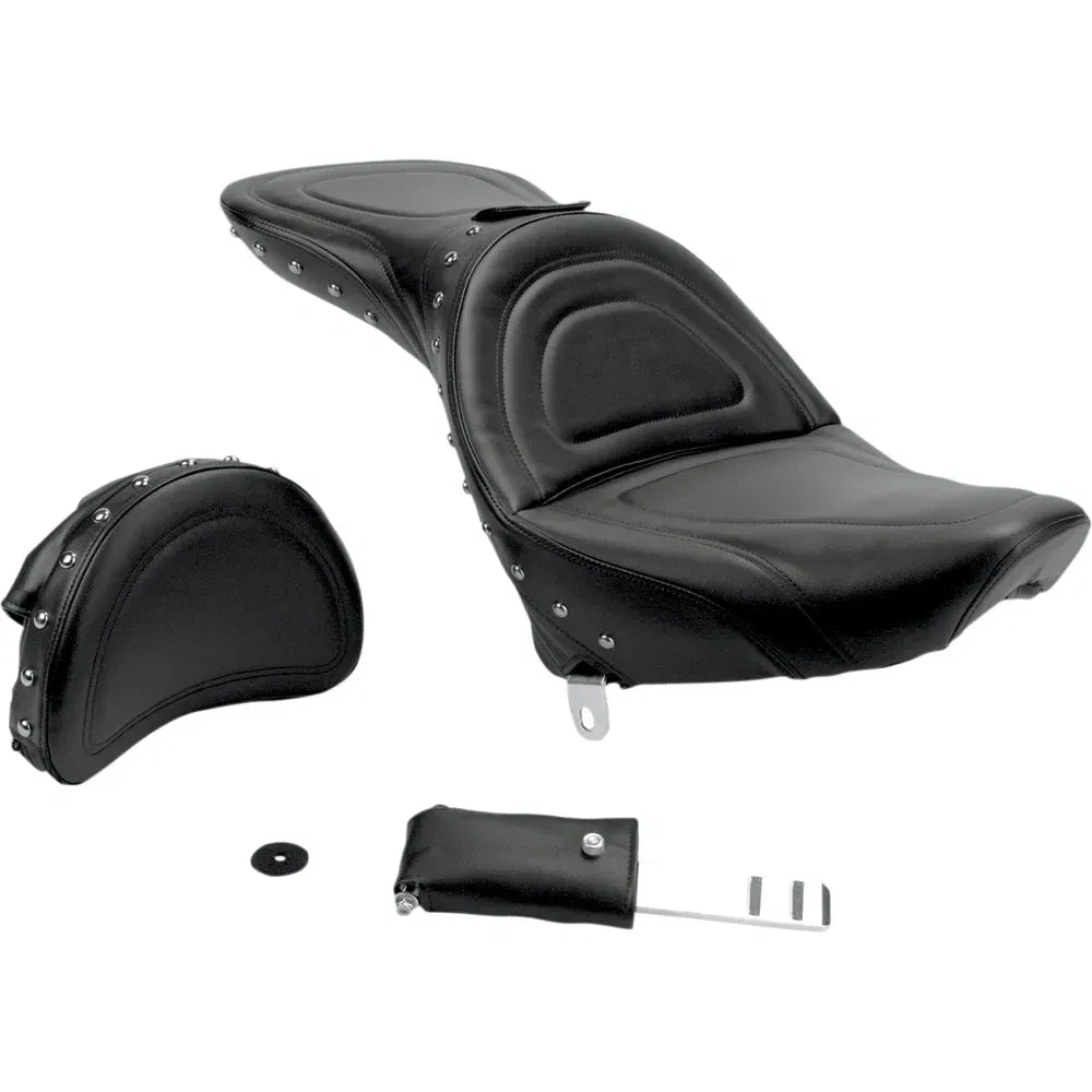 Explorer Special Studded Seat - Backrest - Softail