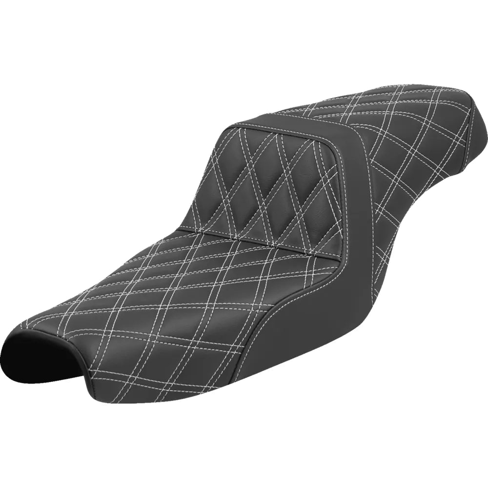 Asiento escalonado con puntada de celosía - Asiento escalonado - Puntada de celosía - Puntada blanca - XL '04-'22