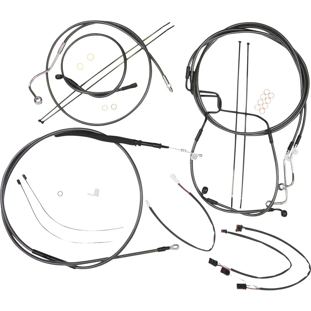 Kit de instalación de manillar de diseño Black Pearl™ - Kit de instalación de manillar de diseño Black Pearl™ - 15"-17" - FLTR '21-'23