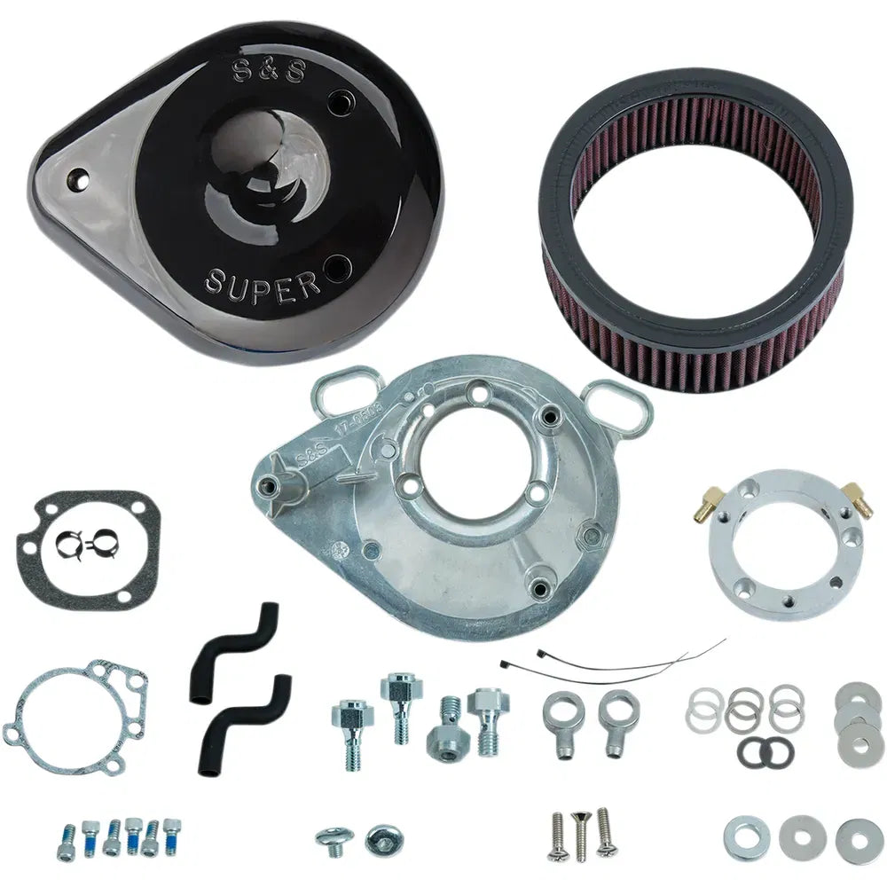 Air Cleaner Tear-Drop 01-17 Black