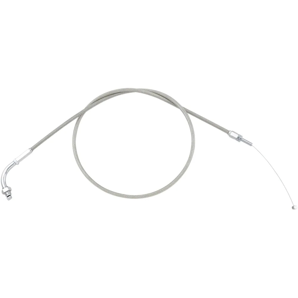 Throttle Cable - Pull - Honda - Stainless Steel