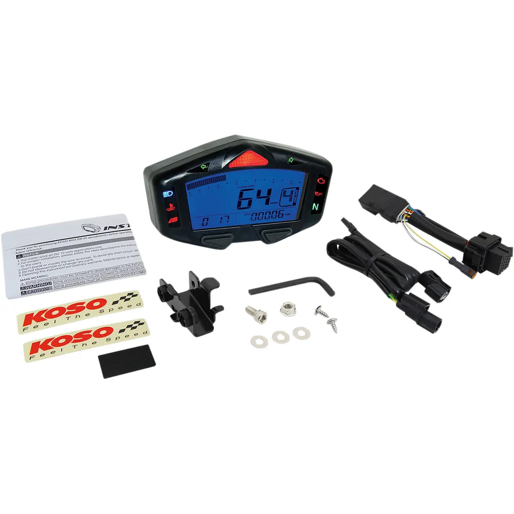 DB-03R Digital LCD Meter - For '14-'19 Honda Grom