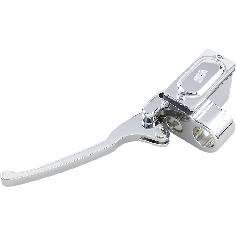 Chrome 9/16" Clutch Master Cylinder Assembly