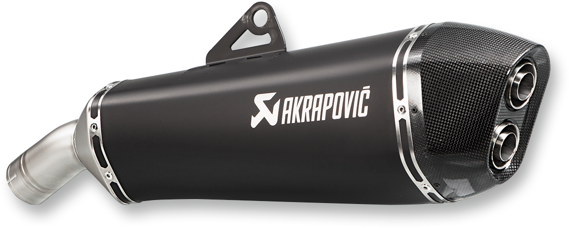 Escape Akrapovic - Muffler - Black - Titanium