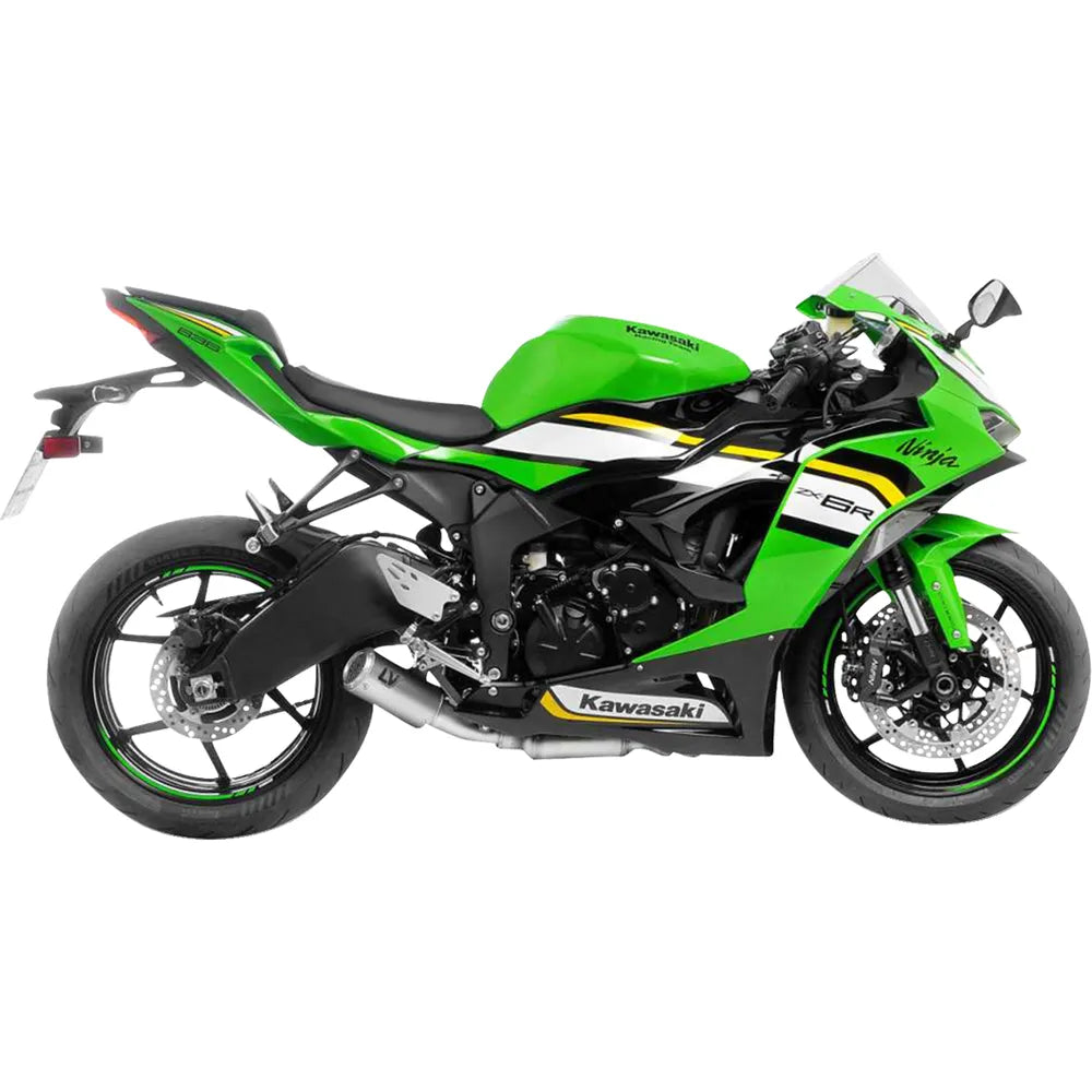 Silenciador Slip-On LV Corsa S - Silenciador Slip-On LV Corsa S - Titanio - Kawasaki ZX-6R