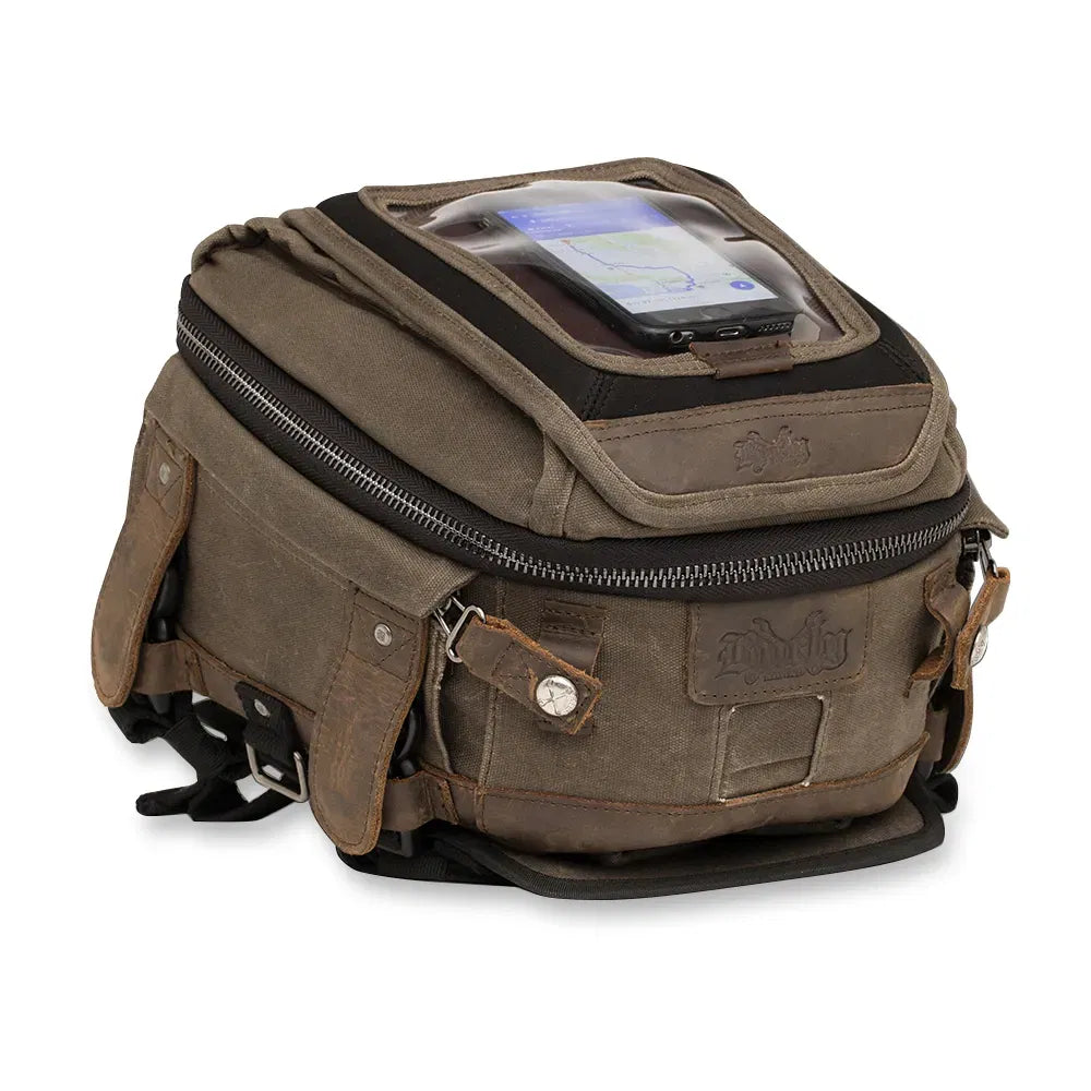 Tank Tail Bag - Wax Cotton